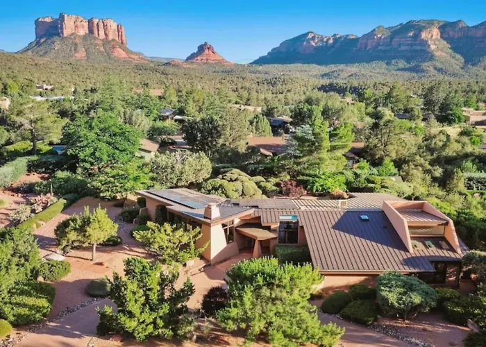 Guest With Up Close Chapel And Red Rock Views
