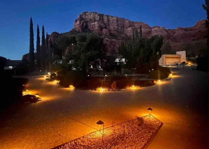 Guest With Up Close Chapel And Red Rock Views